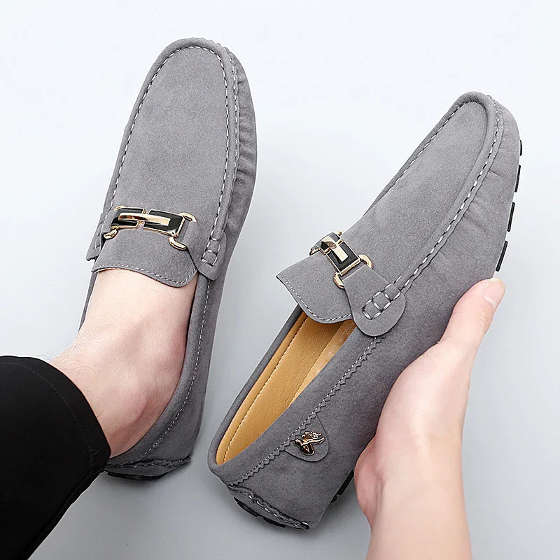 Luxury Soft Suede Slip On Loafers