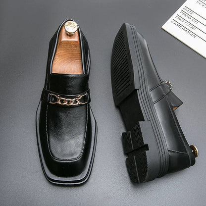Fabiano Men's Leather Slip On Shoes