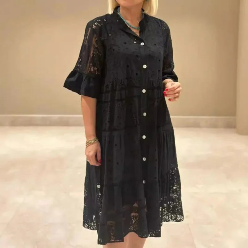 Elegant Floral Women's Dress