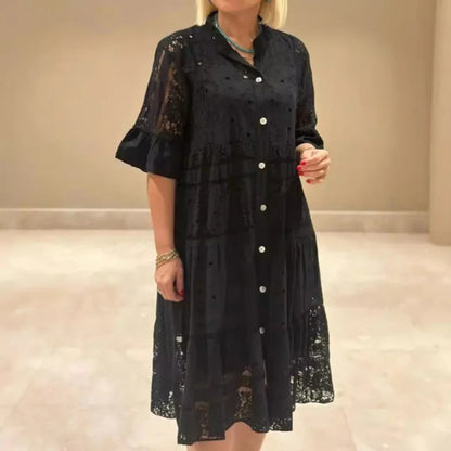 Elegant Floral Women's Dress