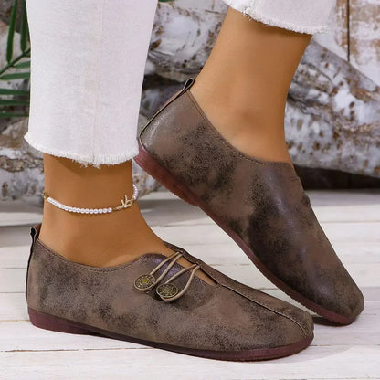 Comfortable Suede Ladies Slip On Shoes