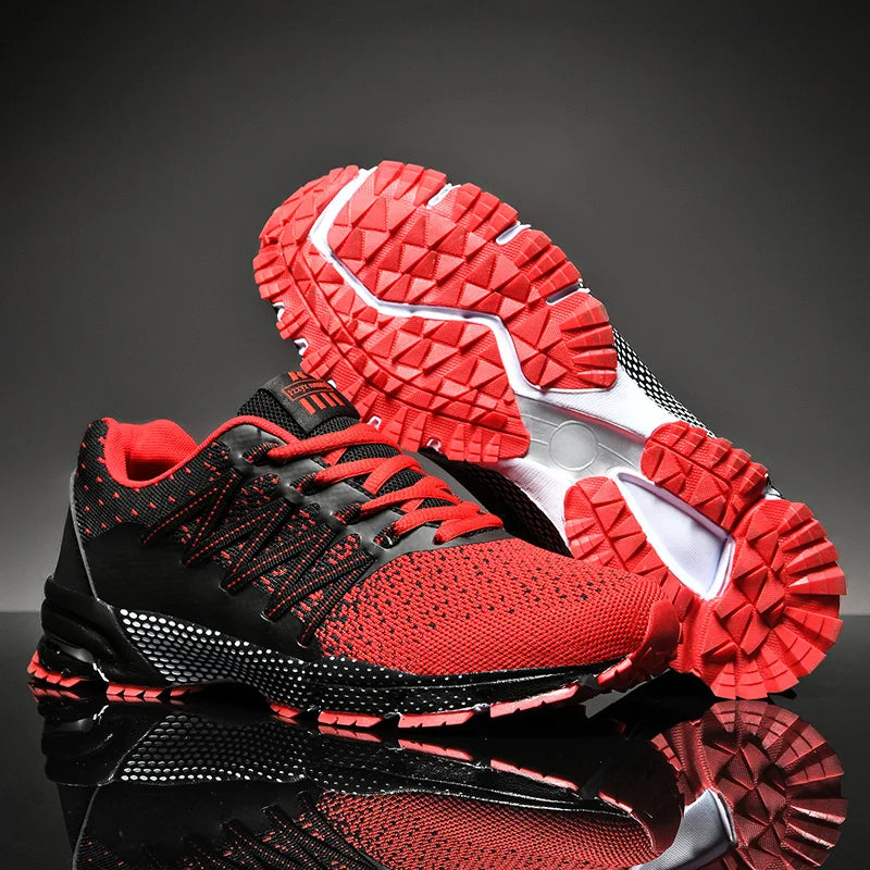 Men's Airy Comfortable Athletic Shoes Thick Cushion Sneakers
