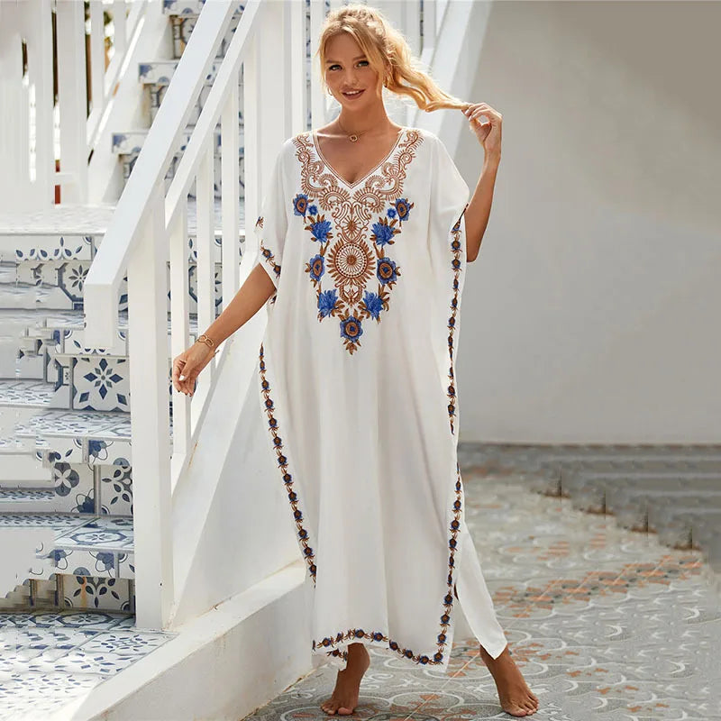 Relaxed Fit Beach Dress - VibreMode