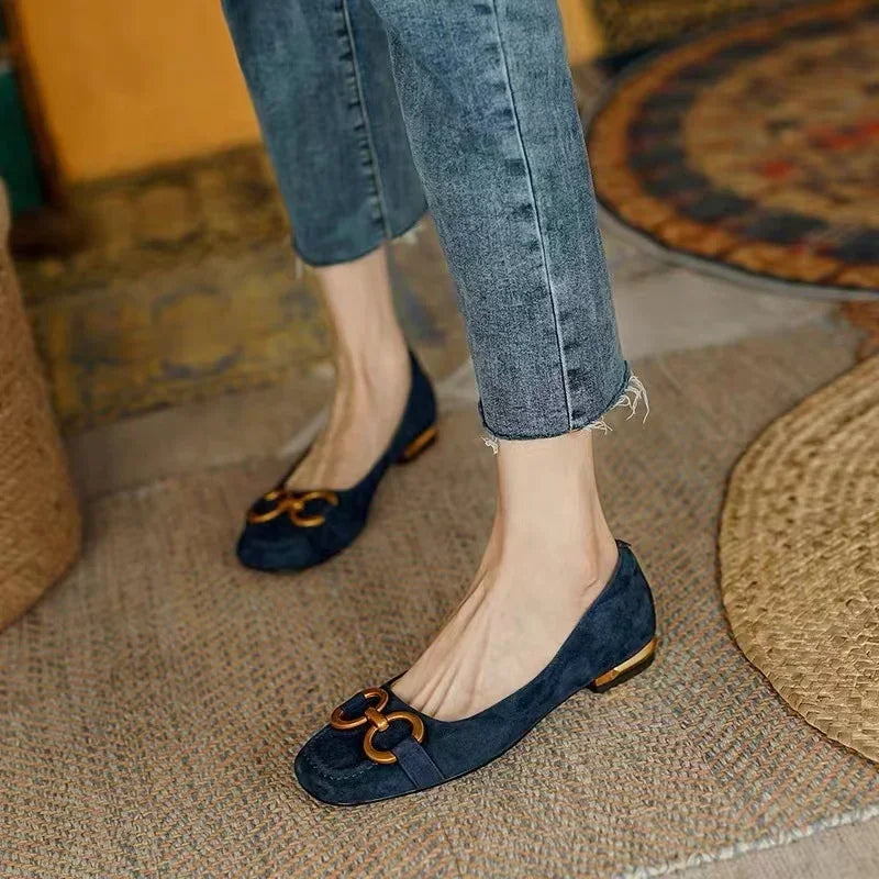 Women's Flat Sandals Low Heel Cushioned - VibreMode