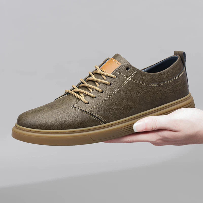Authentic Leather Running Shoes