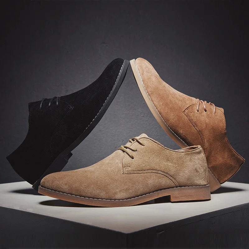 Luxury Suede Lace Up Shoes