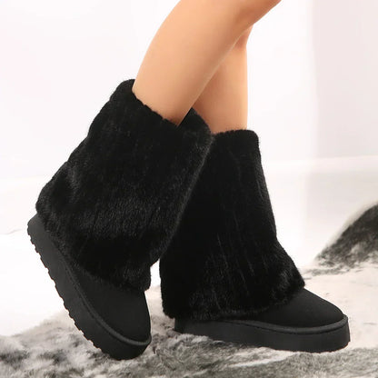 Women's Mid Calf Winter Boots