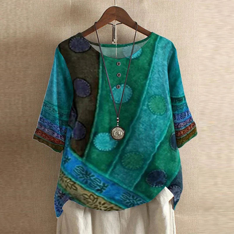 Vintage Style Women's Blouse