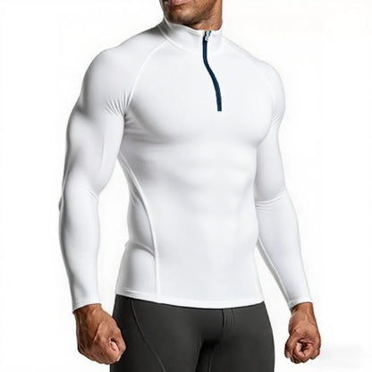 Nova Mens Compression Half Zip Shirt