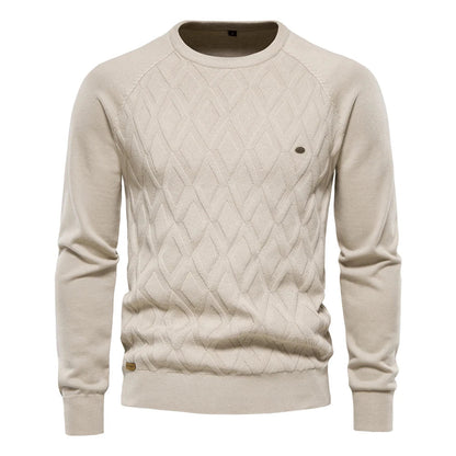 Classic Plaid Men's Sweater