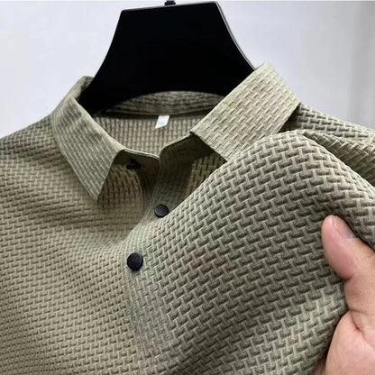 Stanley Men's Polo Shirt Waffle Knit - VibreMode