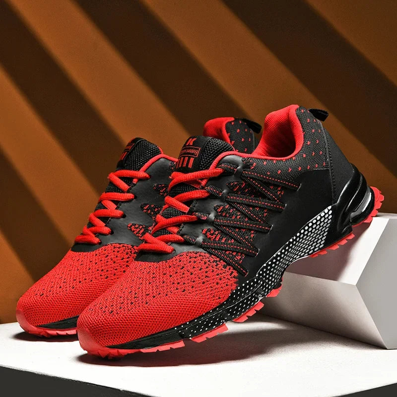 Men's Airy Comfortable Athletic Shoes Thick Cushion Sneakers