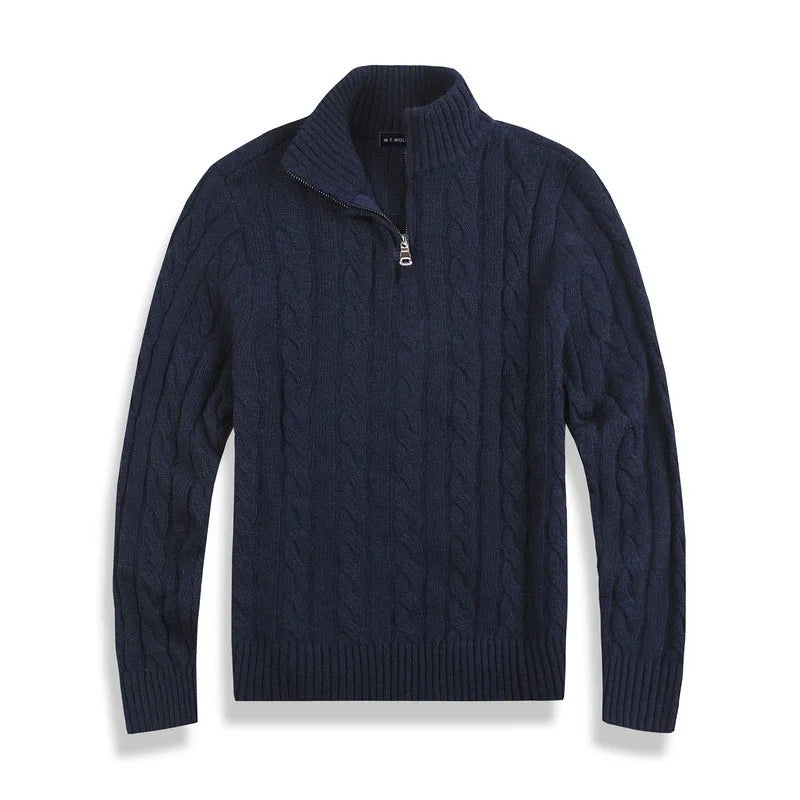 Men's Half Zip Sweater Classic Style