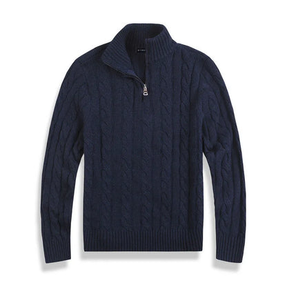 Men's Half Zip Sweater Classic Style