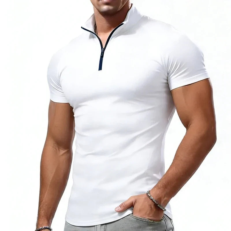 Nolan Mens Compression Half Zip Shirt