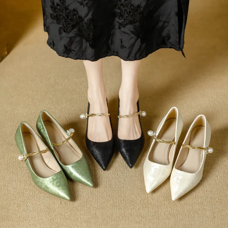 Low Heel Kitten Shoes