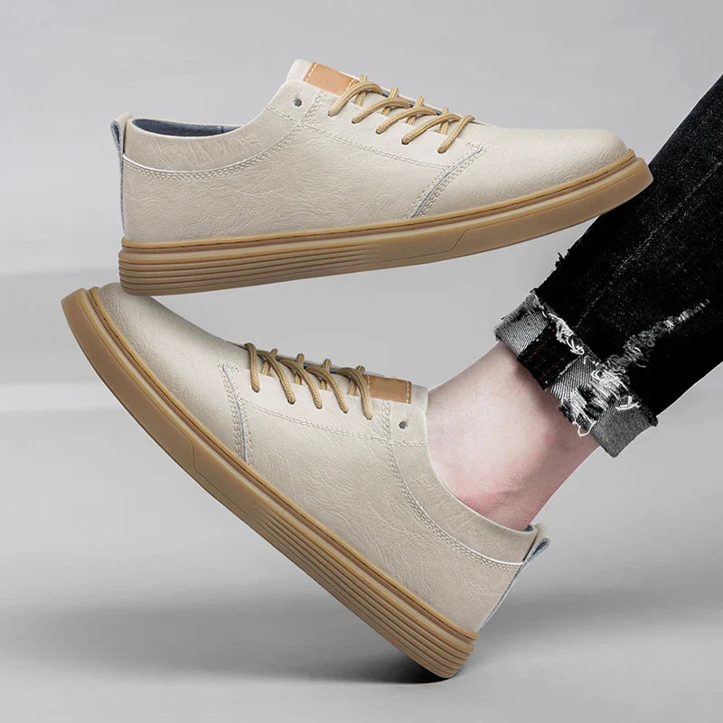 Authentic Leather Running Shoes