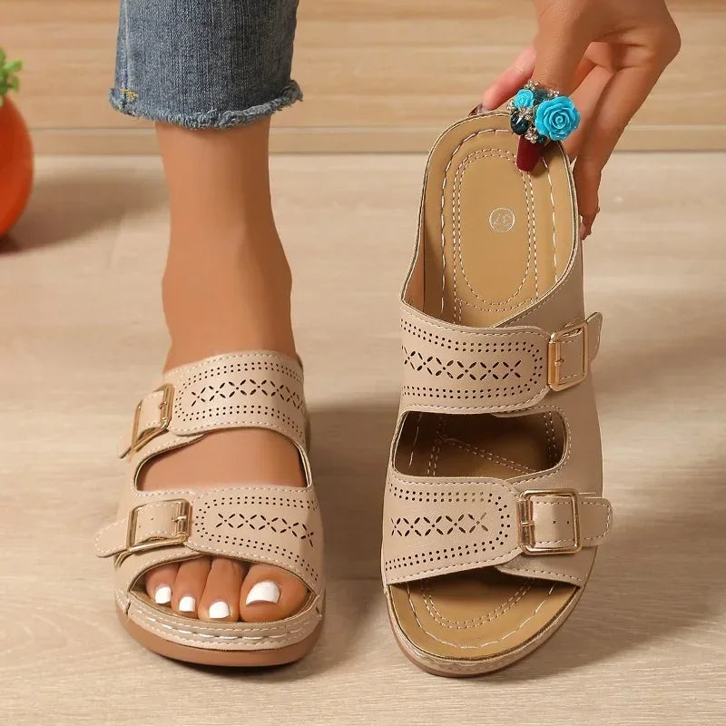 Comfortable Fit Slide Sandals