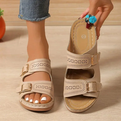 Comfortable Fit Slide Sandals