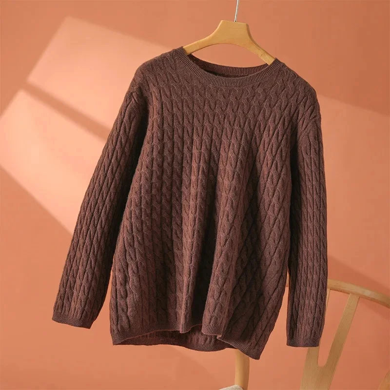 Luxurious Knit Women's Sweater