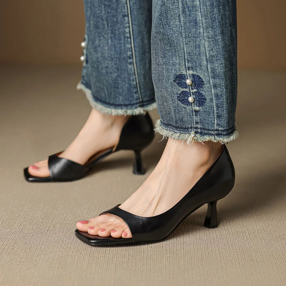 Vasanti Women's Leather High Heels