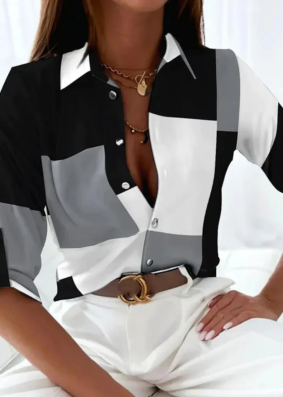 Stylish Floral Women's Blouse