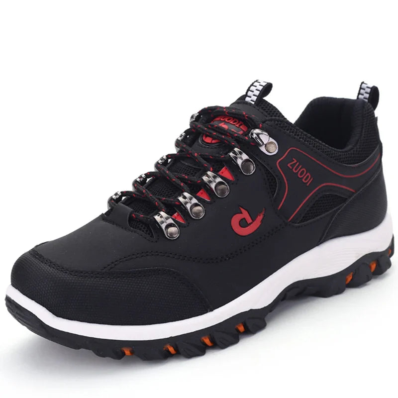 Men's Comfortable Hiking Boots Waterproof Grip Trail Running Shoes