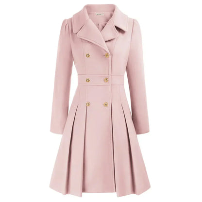 Women's Wool A-Line Peacoat