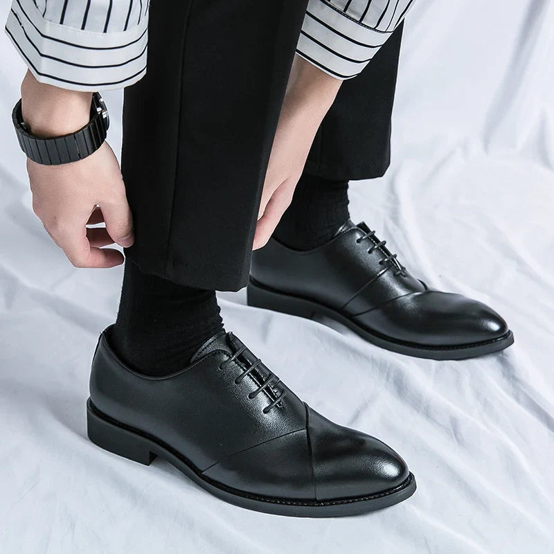 Classic Brown Leather Shoes