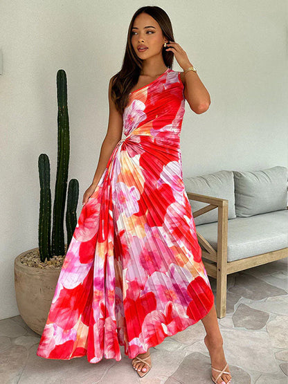 Floral Ruffle Sundress for Women