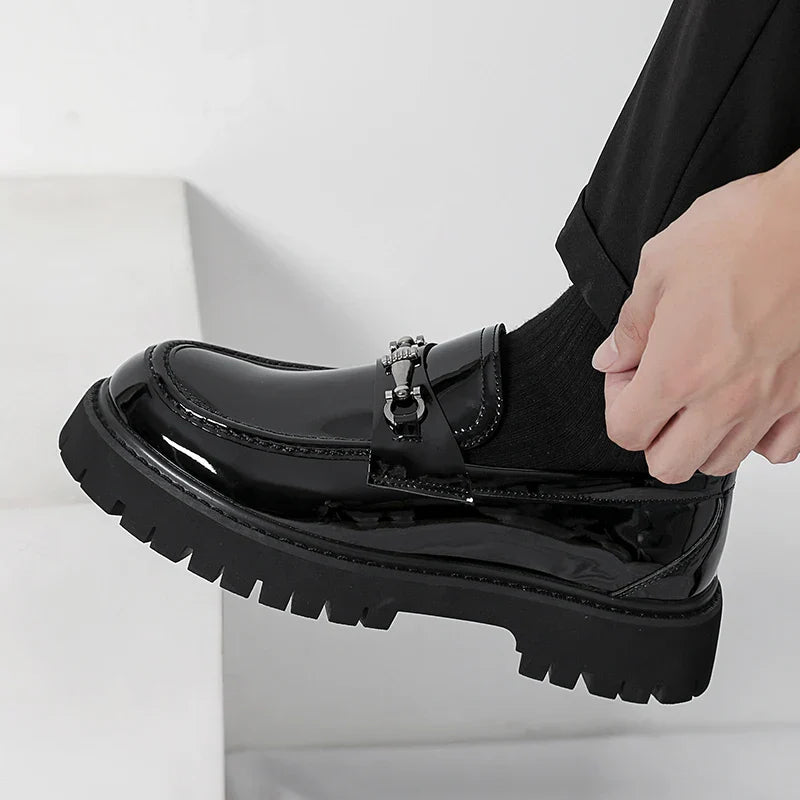 Men's Leather Dress Loafers