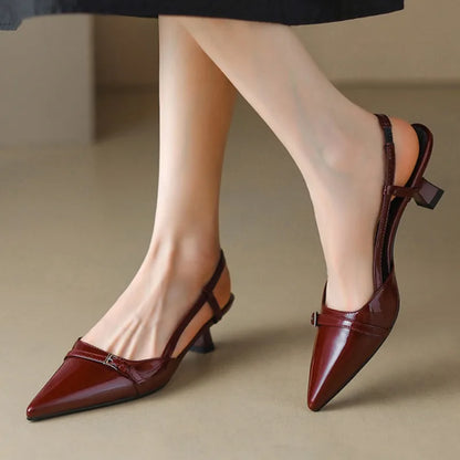 Low Heel Ankle Shoes - VibreMode