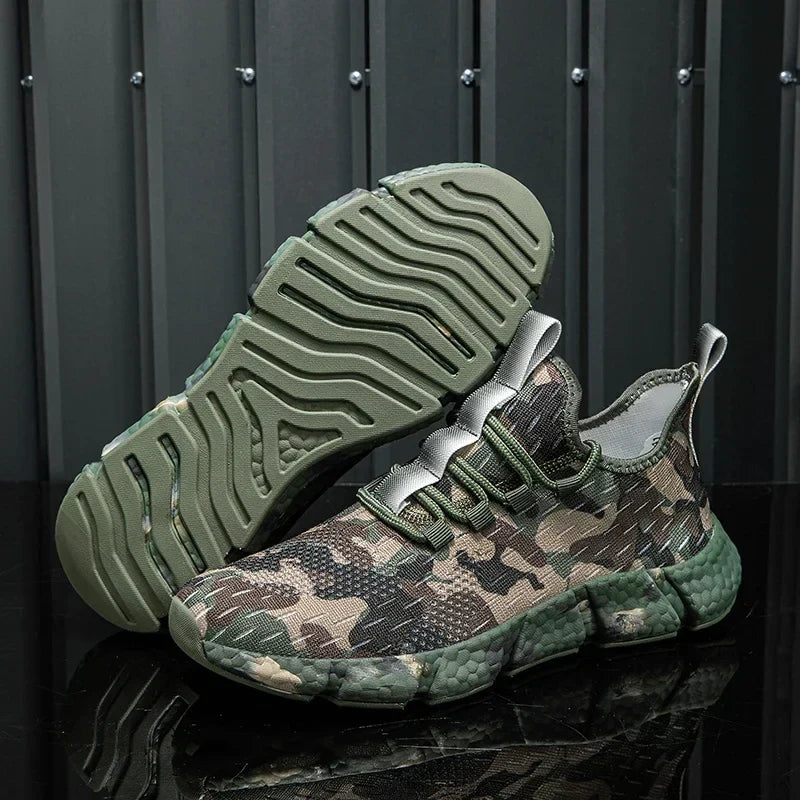 Army Green Camouflage Shoes