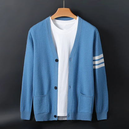 Colorful Long Sleeve Knitted Sweater