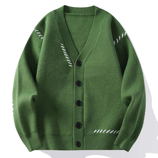 Women's Cotton Cardigan Driftwood Color - VibreMode