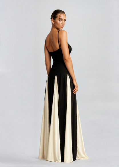 Elegant Floor Length Evening Dress