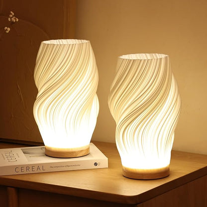 Modern Swirl Led Table Lamp - VibreMode