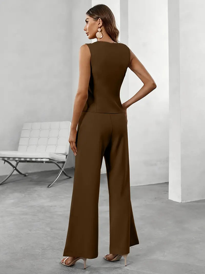 Women's Asymmetric Two Piece Set