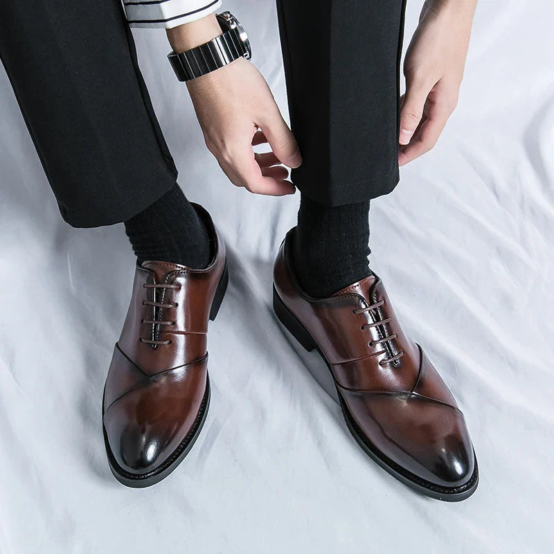 Classic Brown Leather Shoes