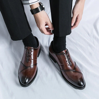 Classic Brown Leather Shoes