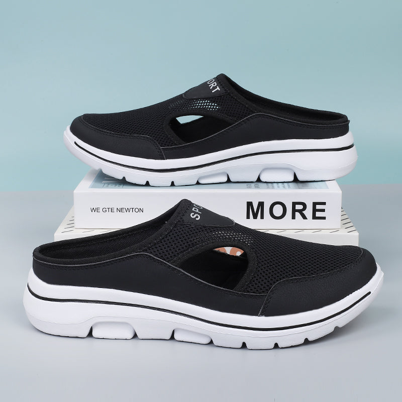 Men's Slip On Shoes Side Cutout Design