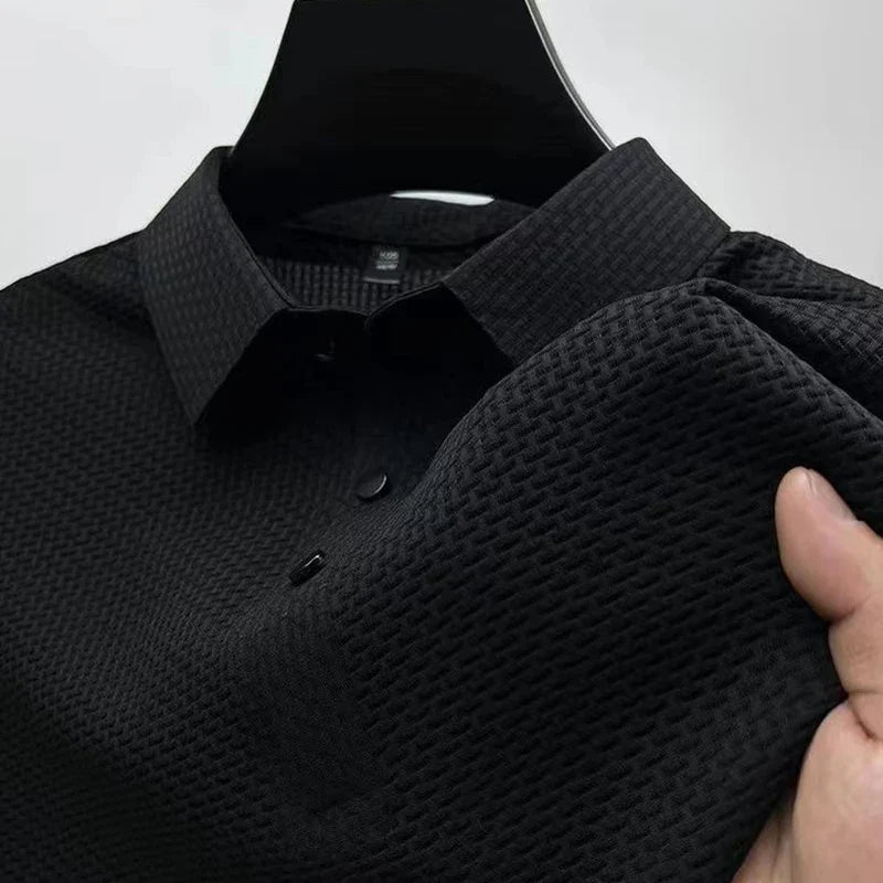 Stanley Men's Polo Shirt Waffle Knit