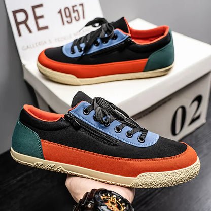Lusso Men's Canvas Supportive Sneakers