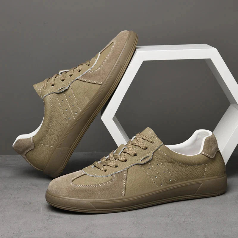 Emilio Leather Sneakers Caliboot