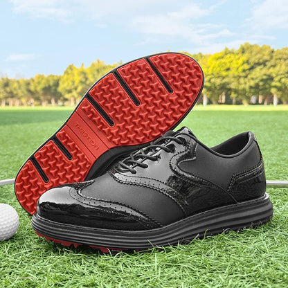 Men's Golf Shoe Leather Strathmore Heritage