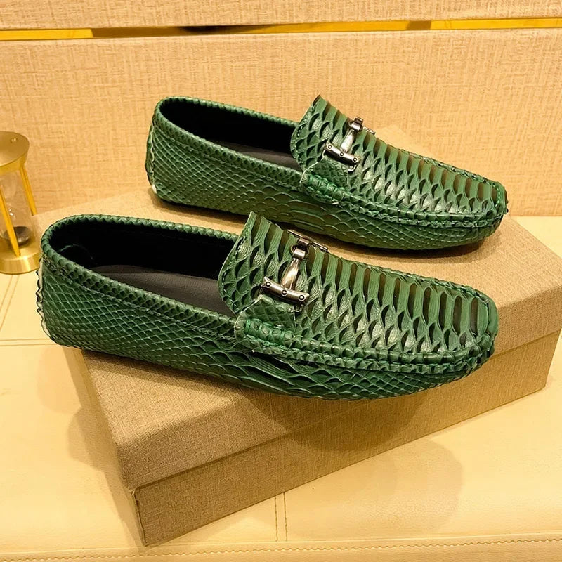 Classic Genuine Leather Slip Ons