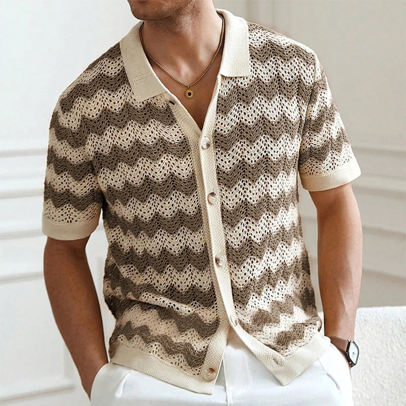 Women's Crochet Shirt - VibreMode