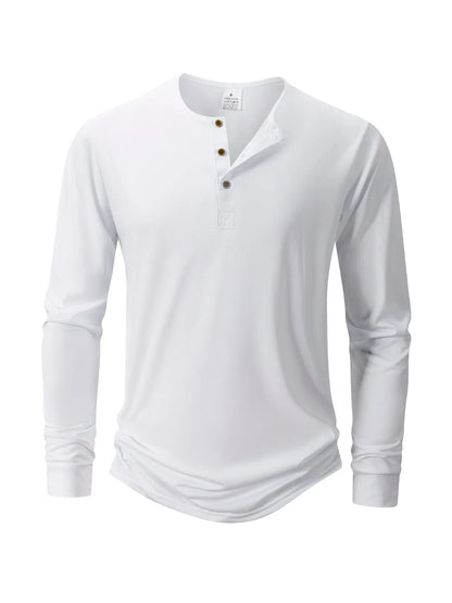 Lusso Men's Long Sleeve Dress Shirt