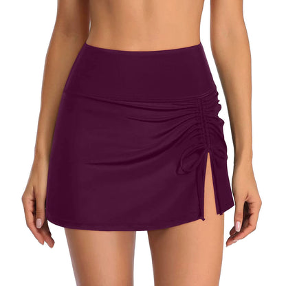 Women's Swim Shorts Side Slit Design