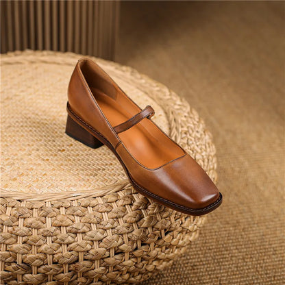 Authentic Leather Walking Shoes